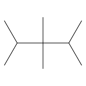 Pentane, 2,3,3,4-tetramethyl- structure