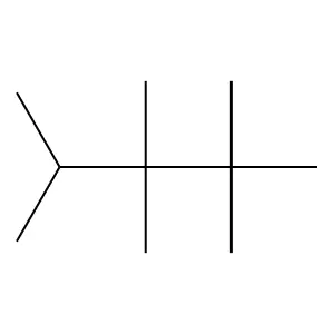 2,2,3,3,4-Pentamethylpentane structure