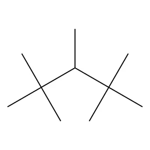 2,2,3,4,4-Pentamethylpentane structure