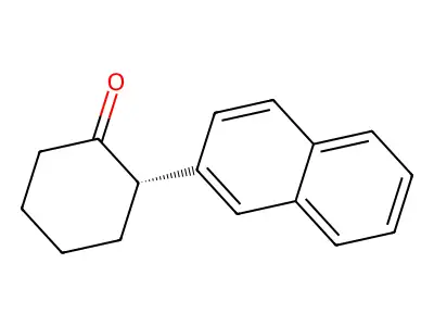 2-(Naphthalen-2-yl)cyclohexan-1-one structure