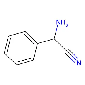 2-氨基-2-苯基乙腈 structure