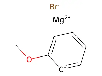 2-Methoxyphenylmagnesium bromide structure