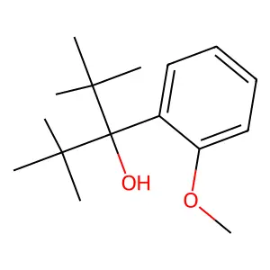 alpha,alpha-Bis(1,1-dimethylethyl)-2-methoxybenzenemethanol structure