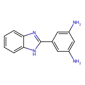 5-(1H-Benzo[d]imidazol-2-yl)benzene-1,3-diamine structure