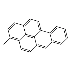 3-Methylbenzo(a)pyrene structure