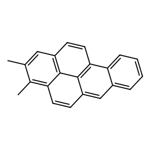 2,3-Dimethylbenzo[a]pyrene structure