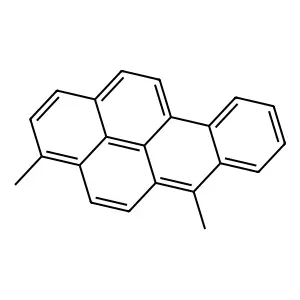 3,6-Dimethylbenzo[a]pyrene structure