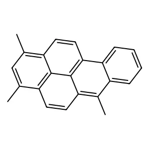 Benzo(a)pyrene, 1,3,6-trimethyl- structure