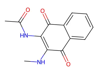 Naphthoquinones structure