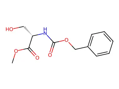 (S)-methyl 2-amino-3-hydroxypropanoate structure