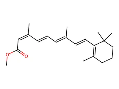 全反式视黄酸甲酯 structure