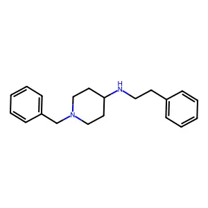 4-(2-Phenylethylamino)-1-benzylpiperidine structure