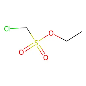 Ethyl chloromethane sulfonate structure