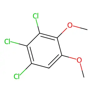 Benzene, 1,2,3-trichloro-4,5-dimethoxy- structure