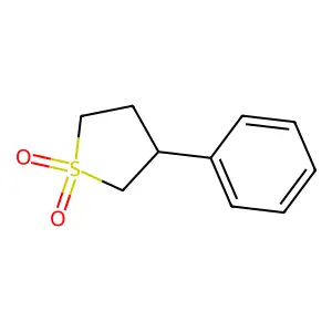 3-Phenyltetrahydrothiophene 1,1-dioxide structure