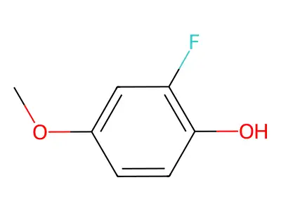 2-Fluoro-4-methoxyphenol structure