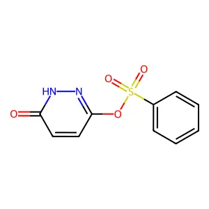 6-Oxo-1,6-dihydropyridazin-3-yl benzenesulfonate structure
