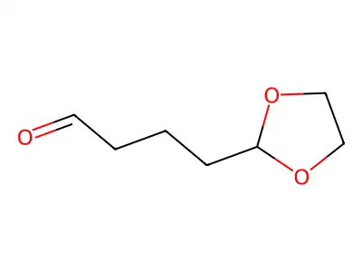 5,5-Dihydroxyvaleraldehyde structure