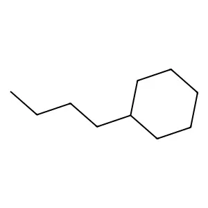 Butylcyclohexane structure