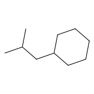Isobutylcyclohexane structure
