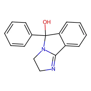 2,5-Dihydro-5-phenyl-3H-imidazo(2,1-a)isoindol-5-ol structure