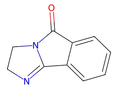 2,3-Dihydro-5H-imidazo(2,1-A)isoindol-5-one structure