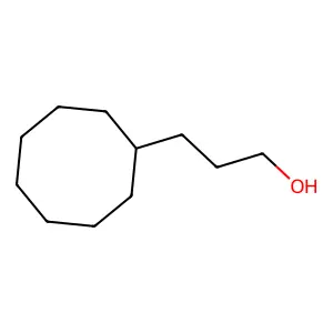 Cyclooctanepropanol structure