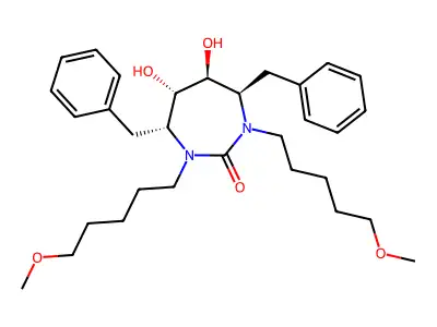 DMPC Cyclic Urea 78 structure