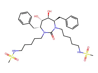 DMPC Cyclic Urea 88 structure