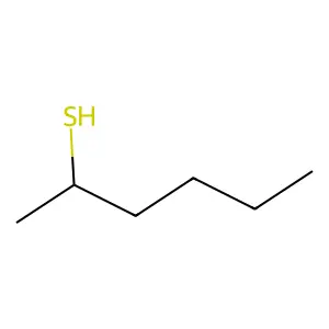 2-己硫醇 structure