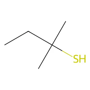tert-Amylthiol structure