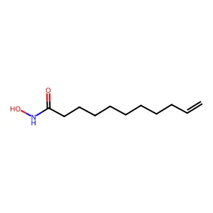 N-羟基-10-十一碳烯酰胺 structure