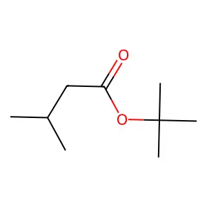 Tert-butyl 3-methylbutanoate structure