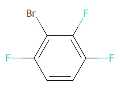 2-Bromo-1,3,4-trifluorobenzene structure