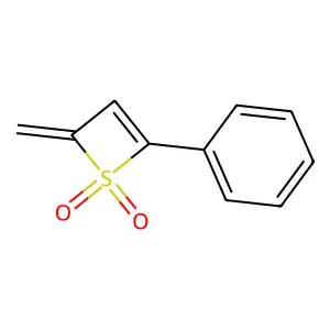 2-亚甲基-4-苯基-2H-噻烯1,1-二氧化物 structure