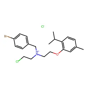 C21H27BrClNO.ClH structure