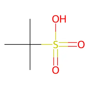 2-甲基丙烷-2-磺酸 structure