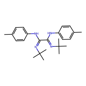 N~1~,N~2~-di(tert-butyl)-N'~1~,N'~2~-bis(4-methylphenyl)ethanediimidamide structure