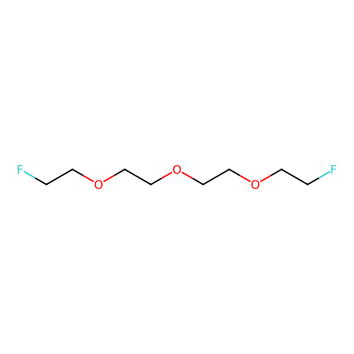 1-Fluoro-2-{2-[2-(2-fluoroethoxy)ethoxy]ethoxy}ethane structure