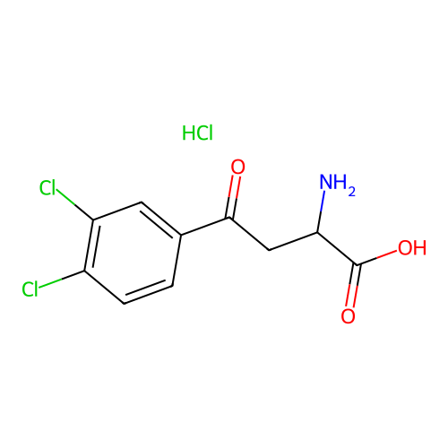 2-Amino-4-(3,4-dichlorophenyl)-4-oxobutanoic acid hydrochloride structure