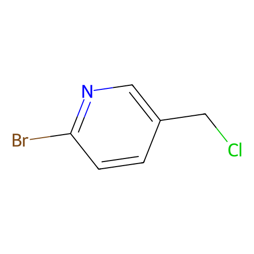 2-Bromo-5-(chloromethyl)pyridine structure