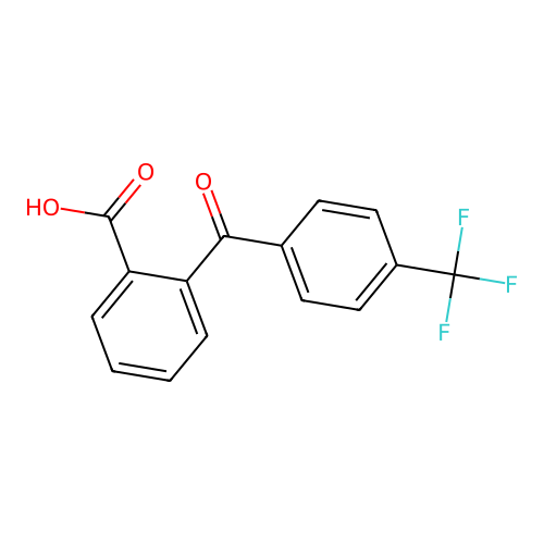 2-[4-Trifluoromethylbenzoyl]benzoic acid structure