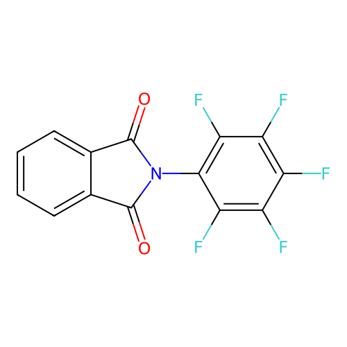 N-(Pentafluorophenyl)phthalimide structure