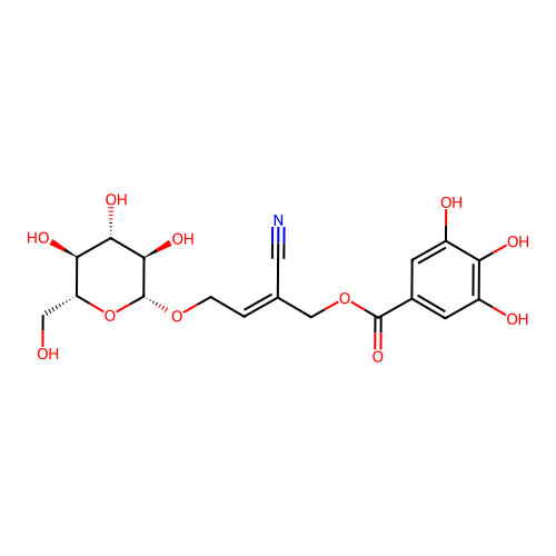 Rhodiocyanoside B structure