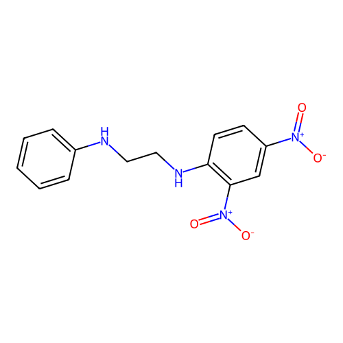 N~1~-(2,4-Dinitrophenyl)-N~2~-phenylethane-1,2-diamine structure