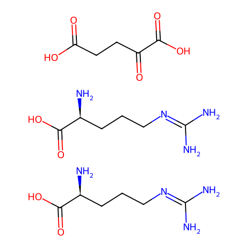 Diarginine alpha-ketoglutarate structure
