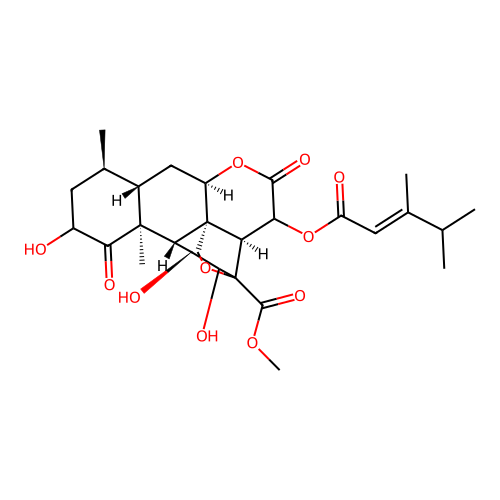 Bruceanol H structure