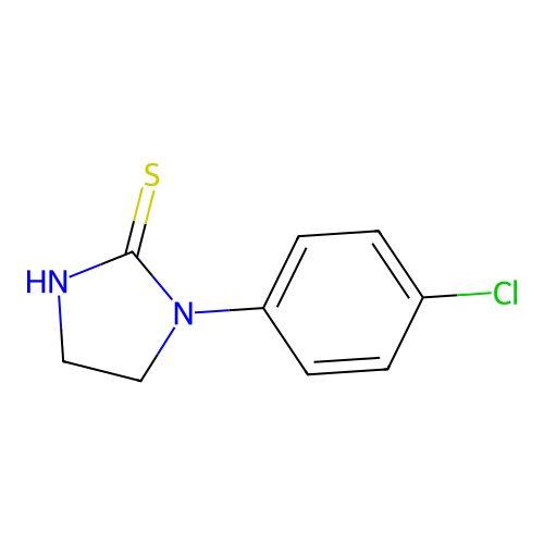 1-(4-Chlorophenyl)-4,5-dihydroimidazole-2-thiol structure