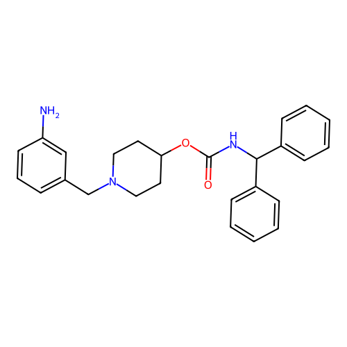 Heterocyclyl carbamate derivative 1 structure
