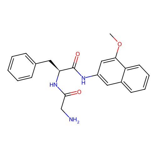 (2S)-2-[(2-Aminoacetyl)amino]-N-(4-methoxynaphthalen-2-yl)-3-phenylpropanamide structure